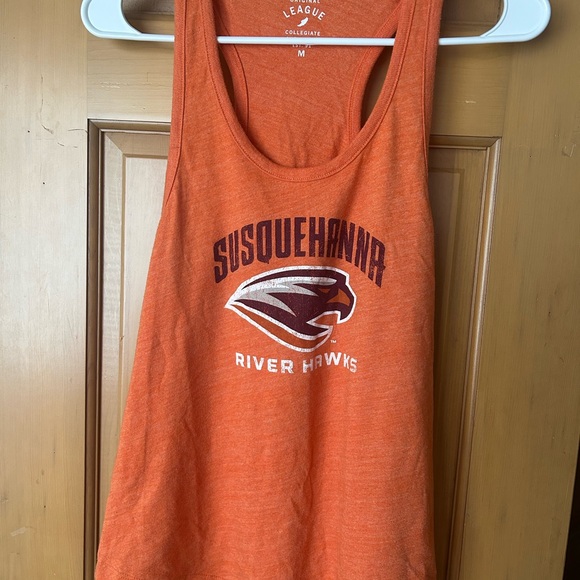 League Tops - Orange Susquehanna River Hawks Tank Top